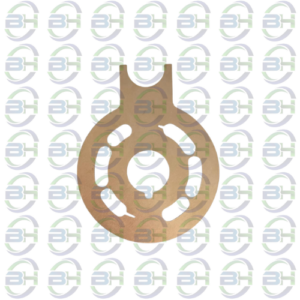 PLACA VALVULA BOMBA TRATOR TM150/TM160/TM165 ORIGINAL